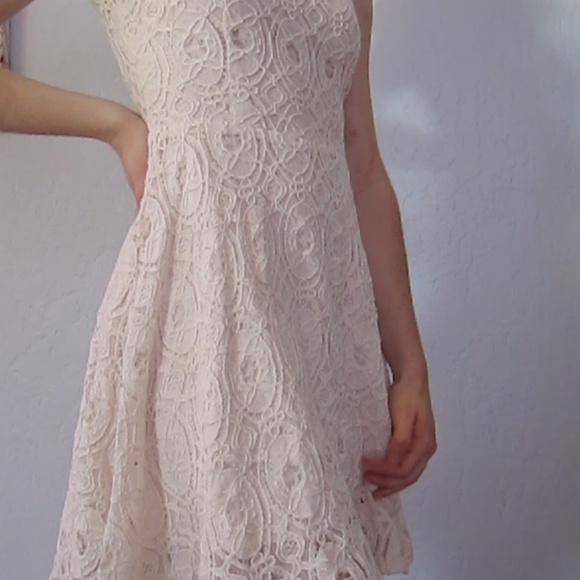 Cream Lace Nordstrom Dress - BB Dakota - Picture 2 of 5
